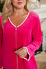 SSYS Hot Pink Long Sleeve Get Ready Robe™