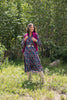 SSYS Rowan Long Sleeve Maxi Dress In Twilight Floral