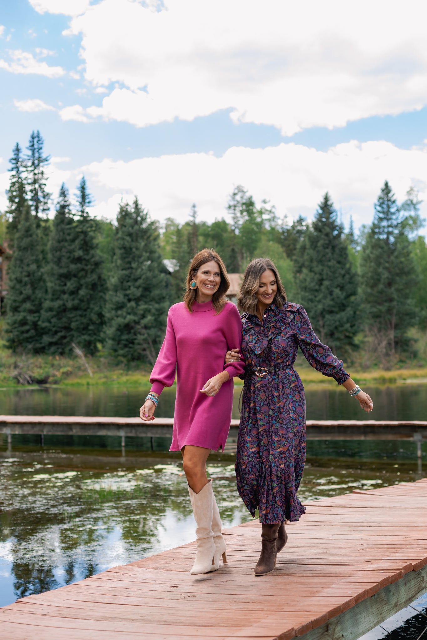 SSYS Merrit Sweater Dress In Pink