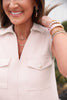 SSYS Gretta Sleeveless Tweed Trouser Shorts Set In Ivory *FINAL SALE*