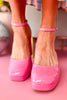 Pink Patent Platform Ankle Strap Block Heel, shoes, heels, spring fashion, shop style your senses by mallory fitzsimmons, ssys by mallory fitzsimmons