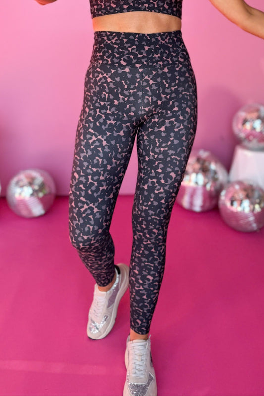  SSYS Grey Animal Compression High Waist Leggings, SSYS the label, must have leggings, must have style, elevated athleisure, must have athleisure, mom style, active style, must have activewear, shop style your senses by mallory fitzsimmons