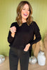 Black Drop Shoulder Ribbed Edge Sweater, must have sweater, must have style, must have fall, fall collection, fall fashion, elevated style, elevated sweater, mom style, fall style, shop style your senses by mallory fitzsimmons