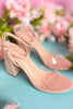 Nude Single Clear Strap Heel, SHOES, HEELS, CLEAR HEEL, MUST HAVE HEEL, ELEVATED HEEL, SPRING HEEL, SHOP STYLE YOUR SENSES BY MALLORY FITZSIMMONS, SSYS BY MALLORY FITZSIMMONS
