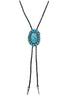 Turquoise Concho Bolo Necklace