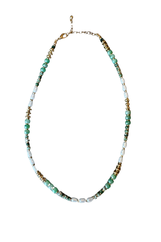 Lavender Multi Bead Necklace