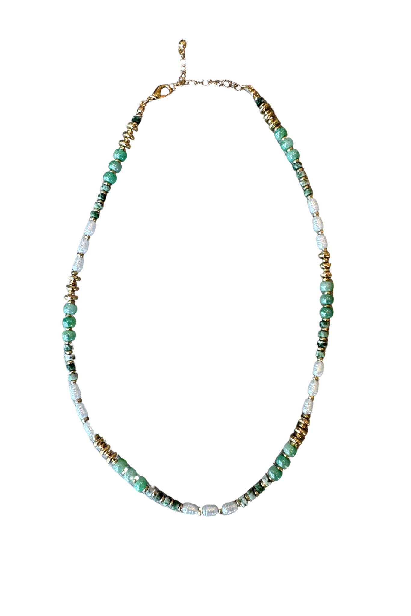 Lavender Multi Bead Necklace