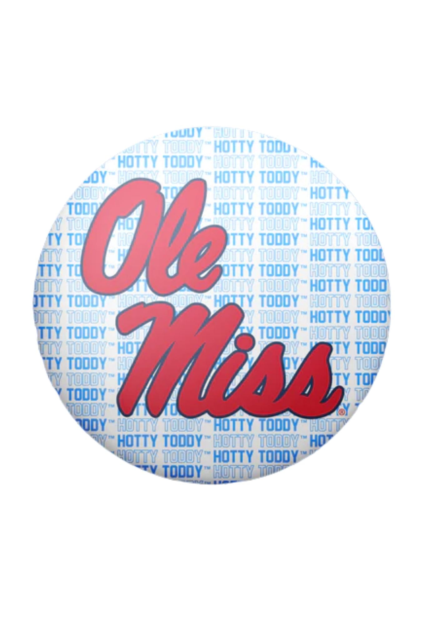 Ole Miss Logo Game Day Button