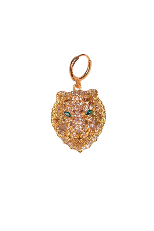 Gold Bling Tiger Charm
