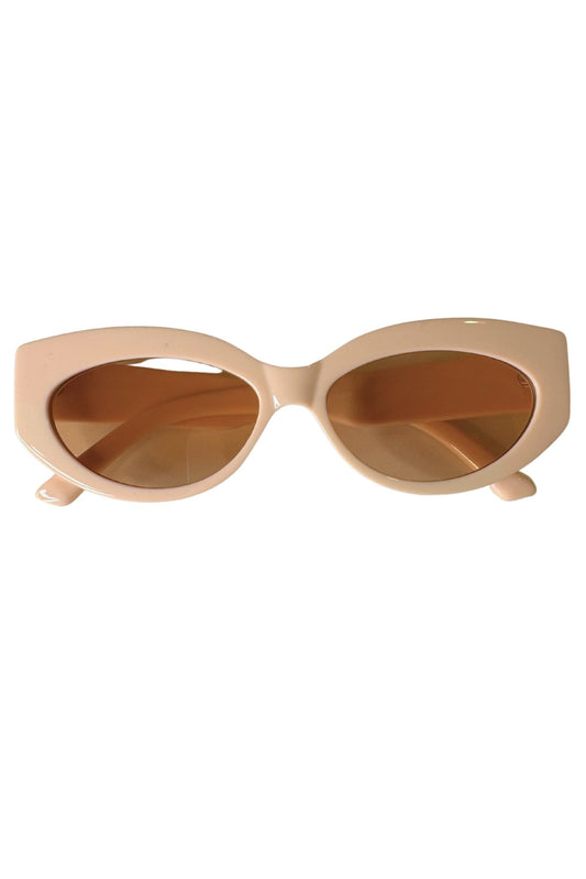Nude Cat Eye Sunglasses
