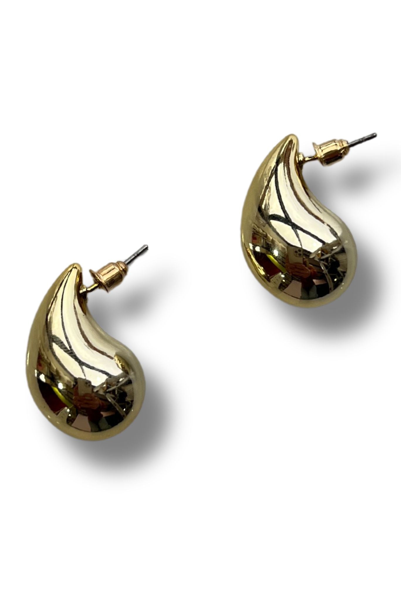 Gold Teardrop Earrings