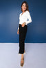 Mica Black High Rise Wide Leg Jogger Jeans