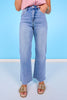 Mica Super High Wide Leg Jeans