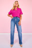 Mica High Rise Wide Leg Jeans