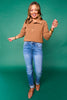 Mica High Rise Slim Straight Leg Jeans
