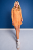 SSYS Pleated Pickleball Skort In Orange Gingham