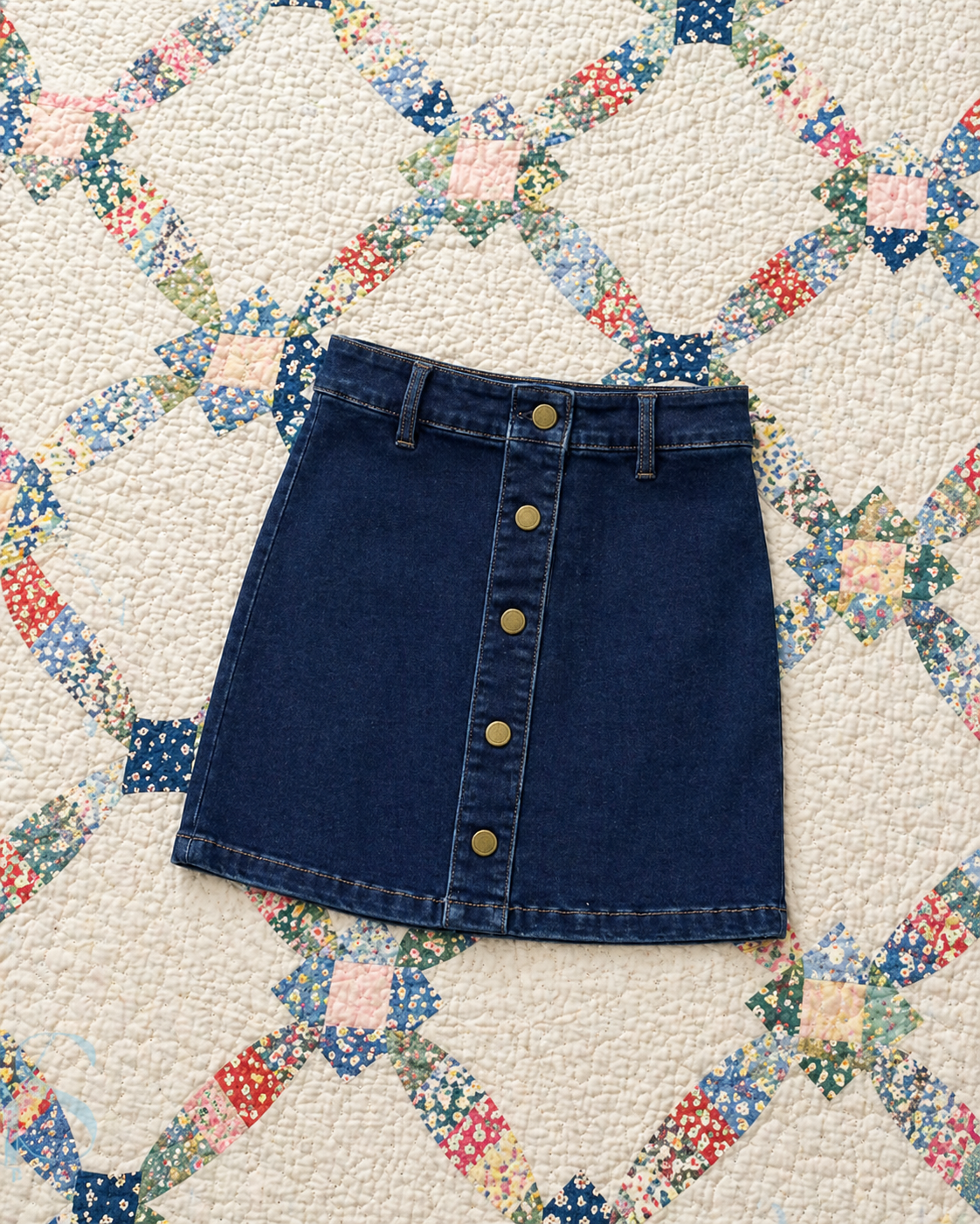 SSYS Rayne Kids Denim Skirt
