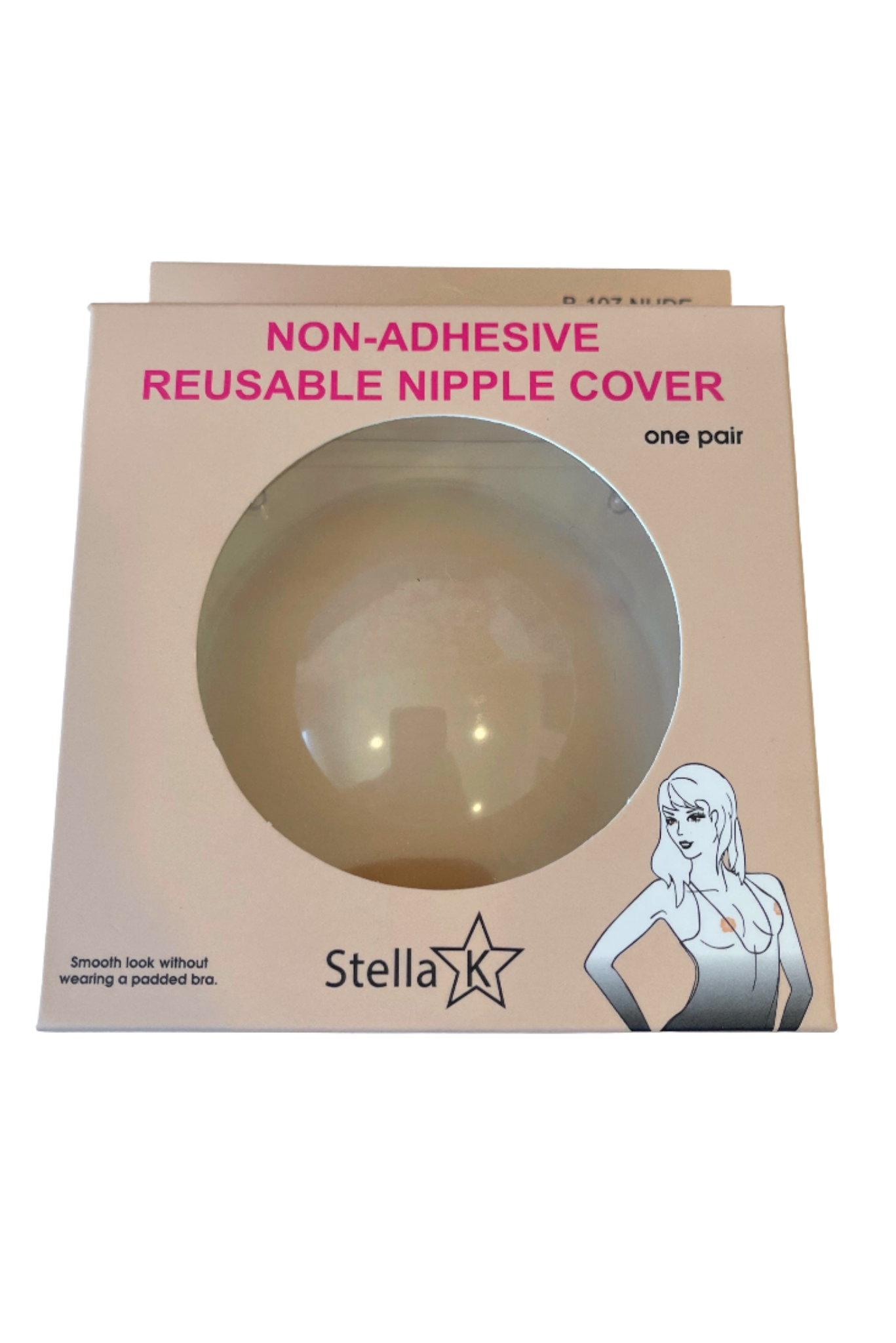 Nude Non-Adhesive Reusable Nipple Covers