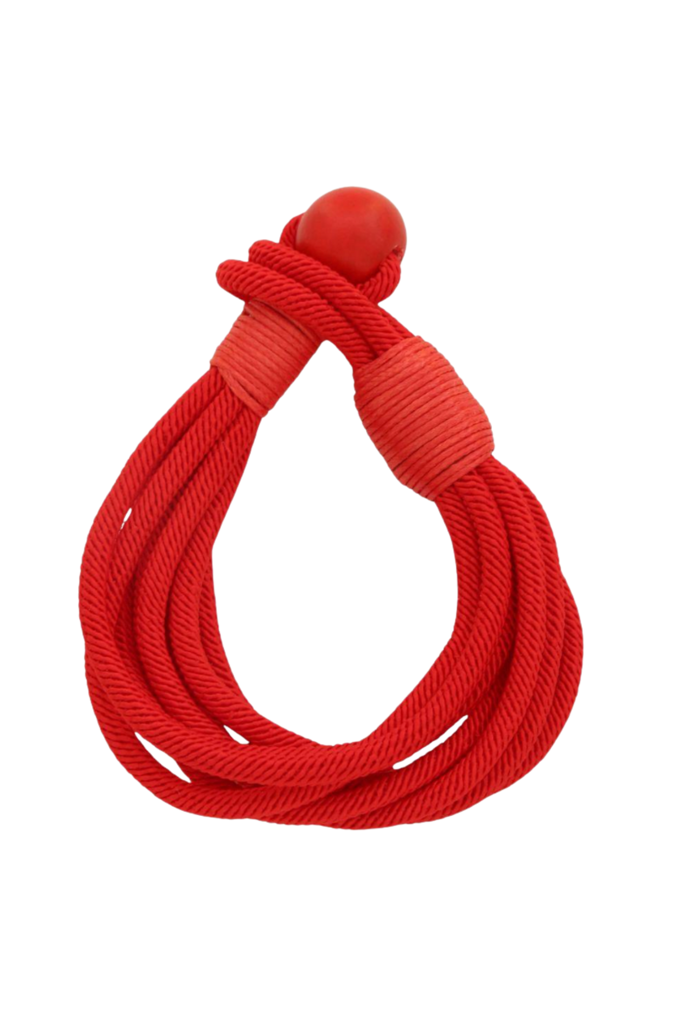 Red Layered Rope Bracelet