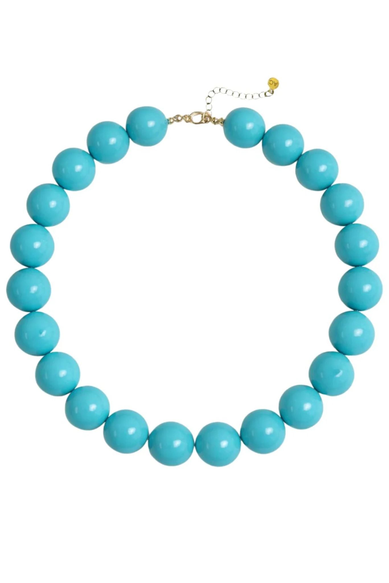 Turquoise Beaded Collar Necklace