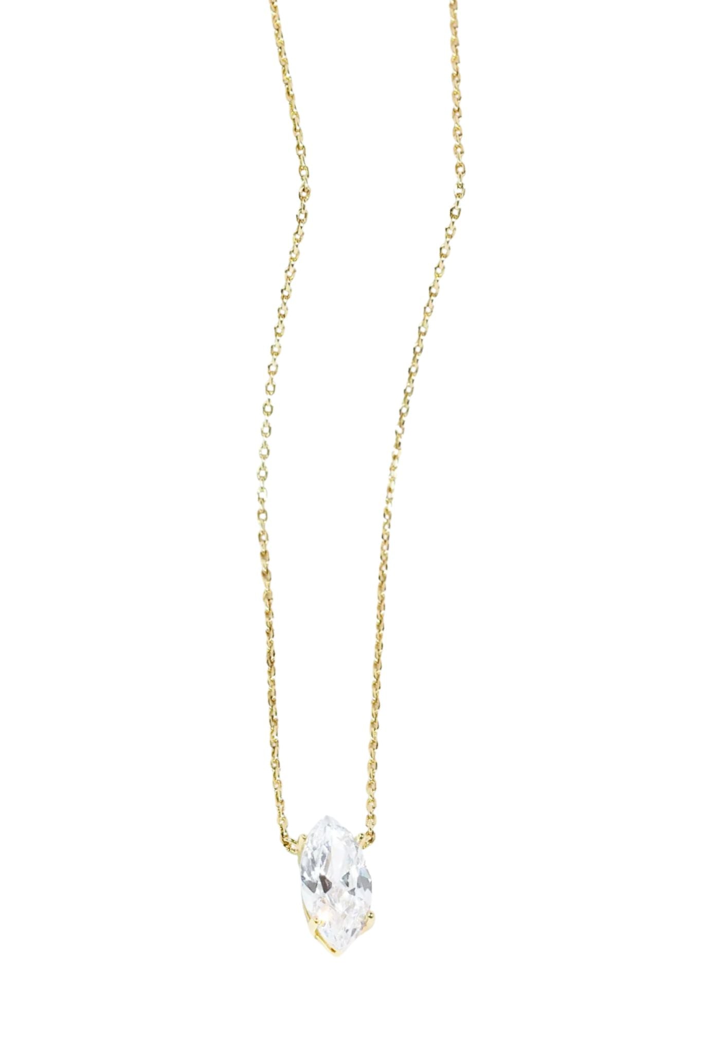 Starlet Babe Marquise Crystal Necklace