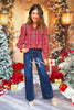Vervet Super High Rise Full Length Wide Leg Jeans