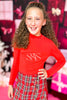 SSYS Kids Signature Long Sleeve Turtleneck In Red
