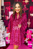 SSYS Ruby Sequin Caftan Dress In Pink