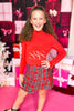 SSYS Kids Signature Long Sleeve Turtleneck In Red