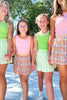 SSYS Kids Lottie Pleated Skort In Retro Floral