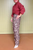 Taupe Animal Print Cargo Pants *FINAL SALE*