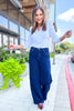 SSYS Roxie Sweat Pant Jeans In Dark Denim
