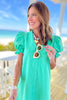 SSYS Gemma Peter Pan Collared Dress In Seafoam
