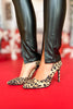 Taupe Animal Print Heels *FINAL SALE*