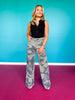 SSYS Nova Wide Leg Jeans In Camo