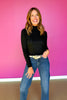 SSYS Mila Knit Turtleneck In Black