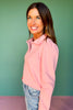 SSYS Mara Pique Long Sleeve Top In Pink