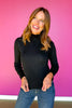 SSYS Mila Knit Turtleneck In Black