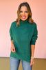 Dark Green Turtleneck Long Sleeve Sweater *FINAL SALE*