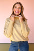 Taupe Turtleneck Long Sleeve Sweater *FINAL SALE*