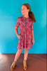 SSYS Kids Emma Jean Printed Twirl Dress In Bright Floral