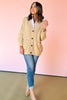 Taupe Texture Knit Button Pocket Cardigan *FINAL SALE*