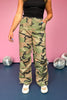 Camouflage Print Parachute Pants *FINAL SALE*