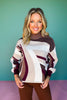 SSYS Aspen Mock Neck Sweater In Neutral Velma