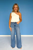 Ivory One Shoulder Tie Top