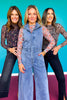 SSYS Zuri Denim Cap Sleeve Jumpsuit