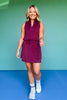 SSYS Peyton Scuba Skort In Mulberry
