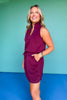 SSYS Peyton Scuba Skort In Mulberry