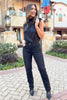 Mica Black High Rise Straight Leg Stud Embellished Jeans *FINAL SALE*