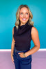 SSYS Farrah Sleeveless Bandana Top In Black